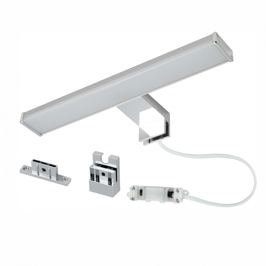Applique Specchio da Bagno 12W Argento Big Kendari