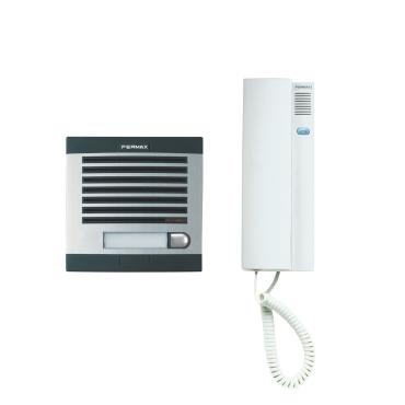 Kit Citofono Automatico 1 Campanello CITYMAX 4+N 1/L 6201 FERMAX Bianco