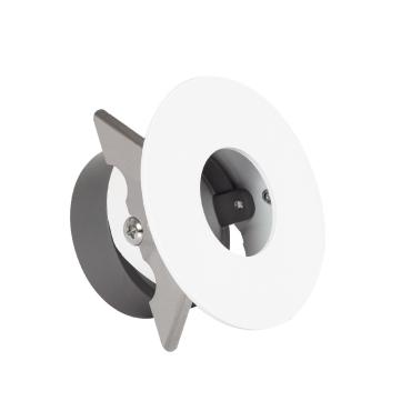 Portafaretto Downlight Conico Store Foro Ø 55 mm Bianco