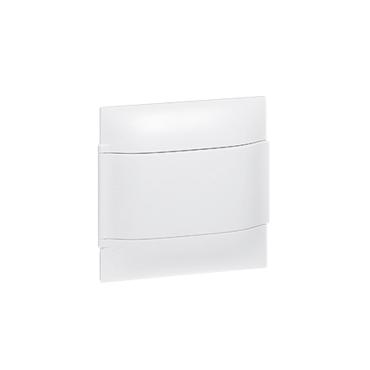 Scatola da Incasso Practibox S per Pareti Divisorie Prefabbricate Porta Liscia 1x4 Moduli LEGRAND 134064 Bianco