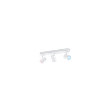 Applique da Soffitto LED Regolabile CCT Smart Wi-Fi+Bluetooth 4.9W 3 Faretti Imageo WIZ Bianco