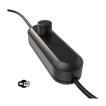 Interruttore Wi-Fi Regolatore TRIAC per Lampade da Tavolo/Terra Nero