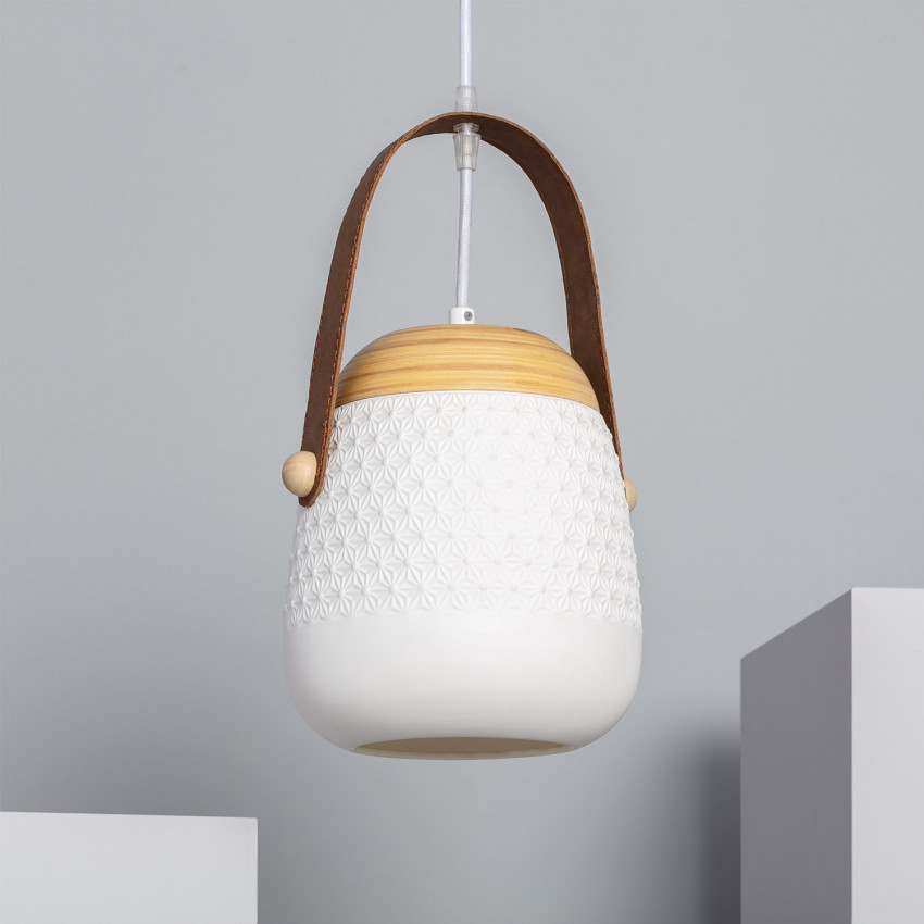 Lampa Wisząca Ceramiczna Saquet