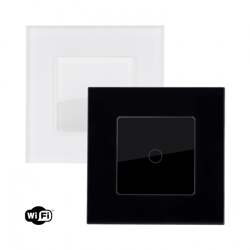 Włącznik Dotykowy Simple Smart Wifi z Ramką Szklaną Modern