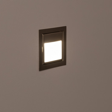 Oprawa schodowa LED 1.5W Wykończenie Stalowe Larry