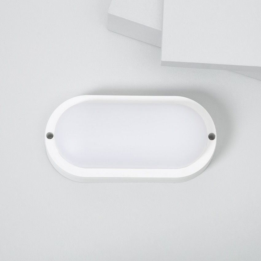 Plafon LED 15W Owalny Hublot White IP65 85x173 mm