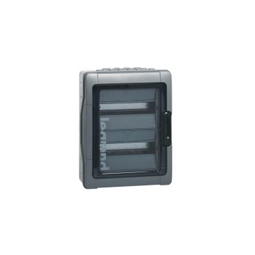 Rozdzielnica Natynkowa Modułowa Wodoszczelna Plexo3 IP65 2x12 Modułów LEGRAND 601832Szary