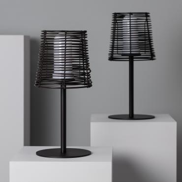 Lampa Stołowa Zewnętrzna AshaBrązowy