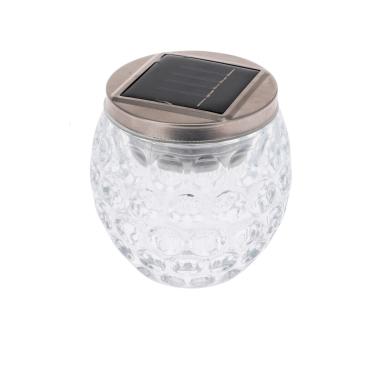 Słoik Szklany LED Solarny Kesia2700K