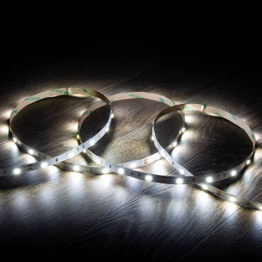 5m 12V DC 30LED/m IP20 LED Strip 10mm Wide