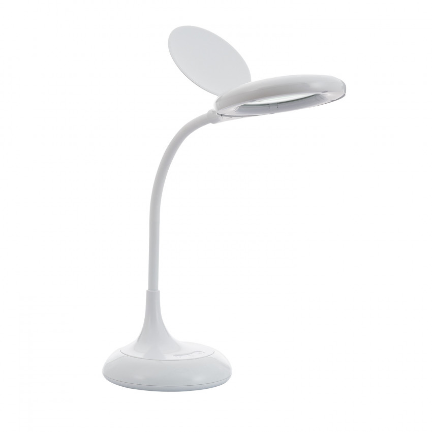 Flexo LED Boga  5W Regulable con Cargador Inalámbrico y USB