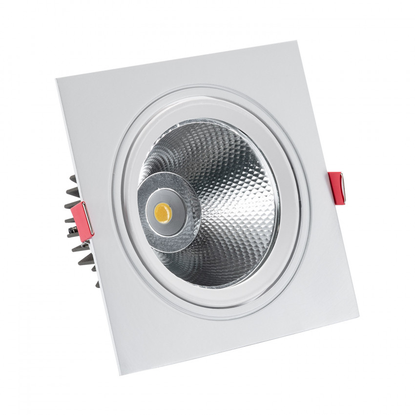 Square 15W New Madison LED Downlight Ø115 mm Cut Out