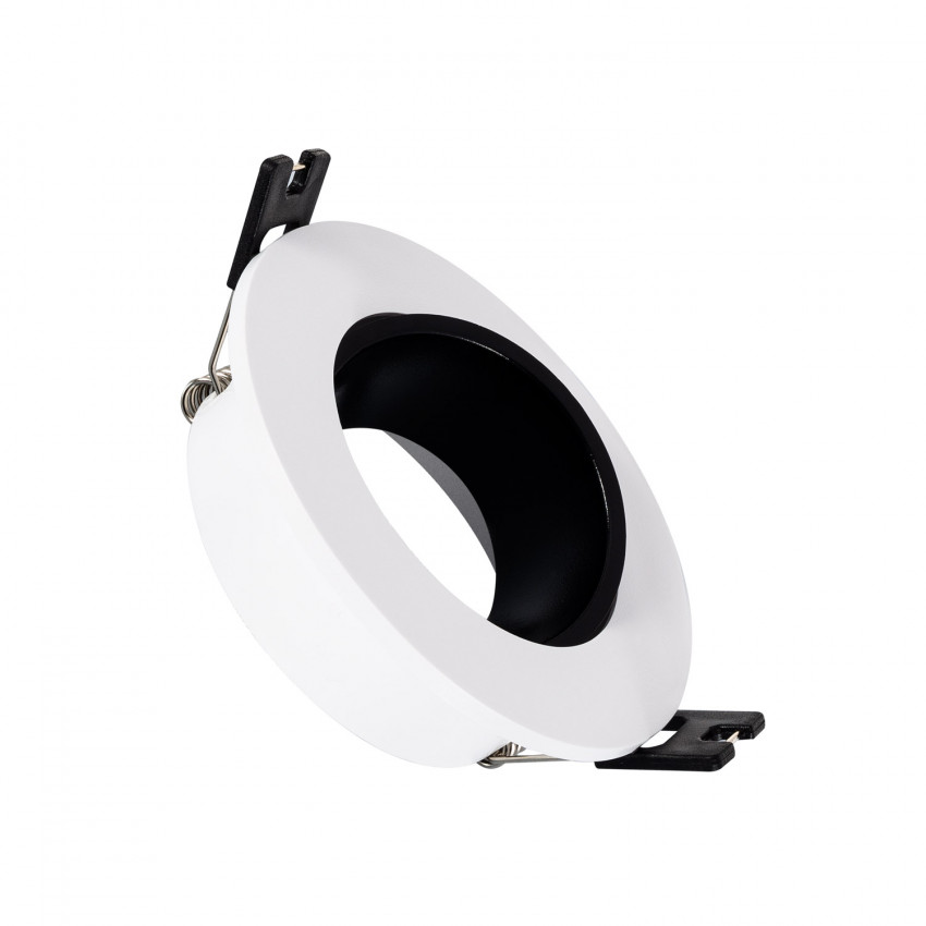 Conical Downlight Ring Low UGR in Black for GU10 / GU5.3 LED Bulb with Ø 70 mm Cut-Out