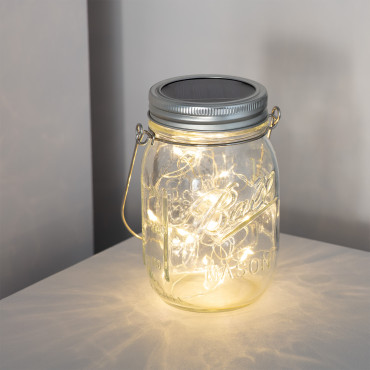 Solar LED Jar Lamp