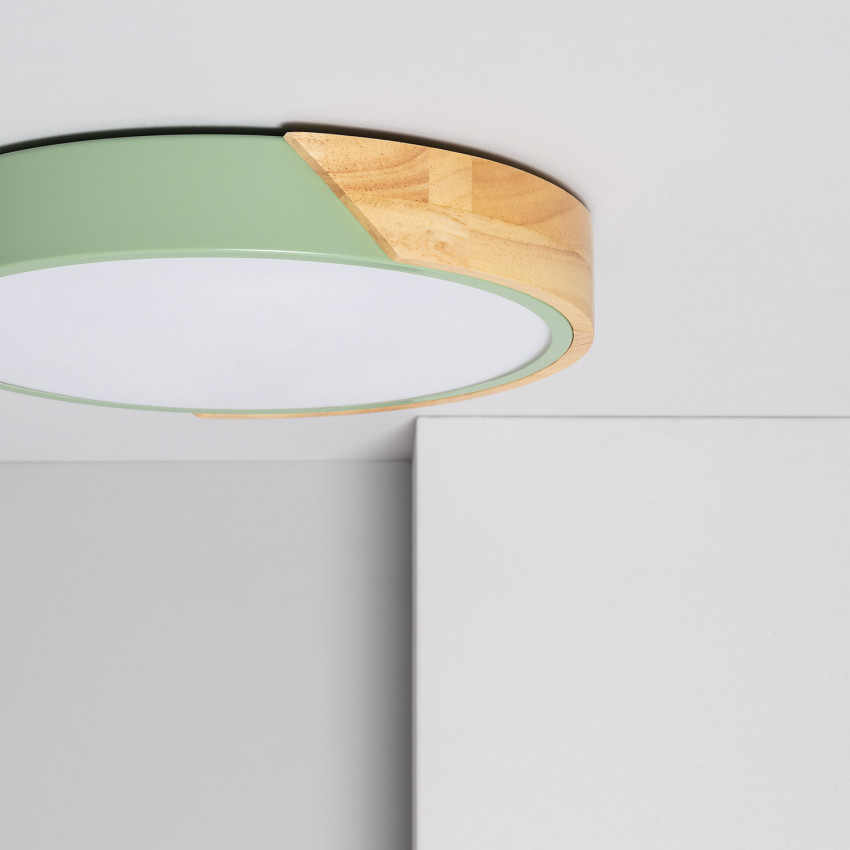 Plafón LED Circular CCT Semi-Dari 18W