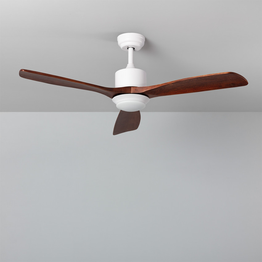 Wooden 15W 'Forest' LED Ceiling Fan Selectable CCT