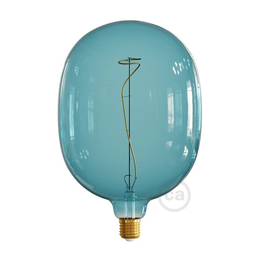 4W E27 100 lm Egg Ocean Blue Creative-Cables Dimmable Filament LED Bulb ES18E180BO