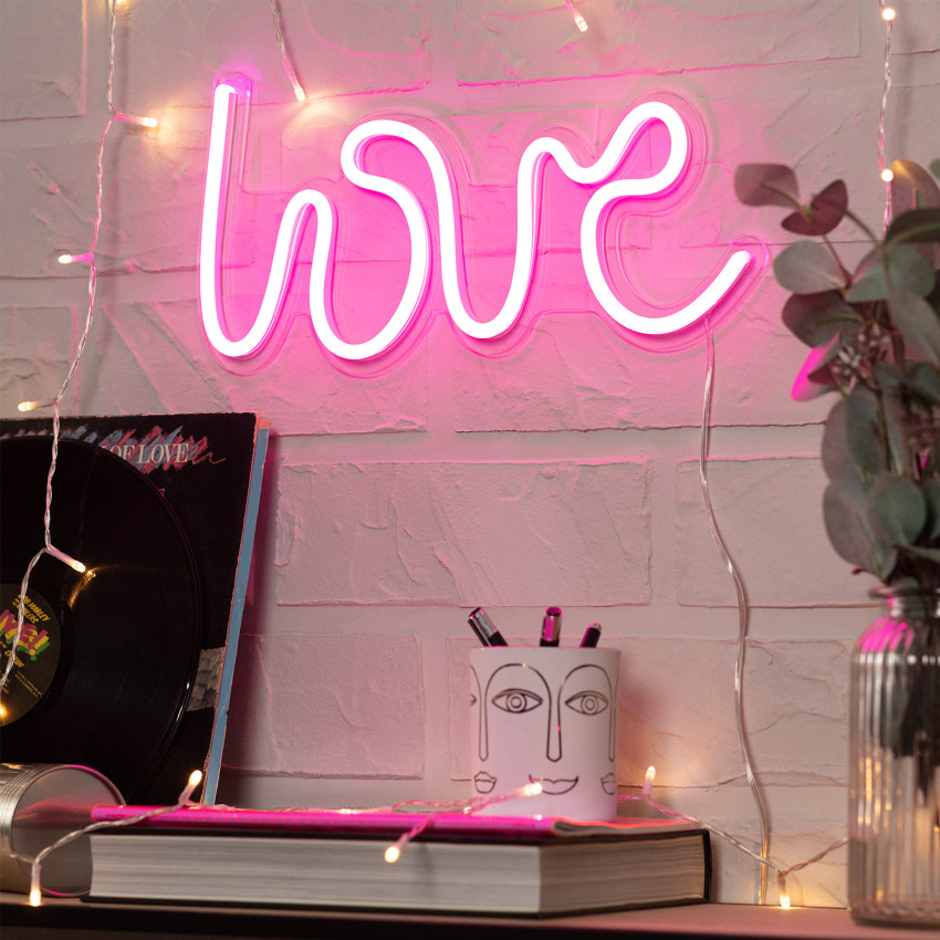 Neon "LOVE" Sign