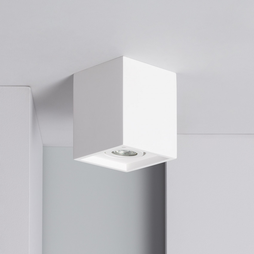 Jasper Plaster Short Ceiling Lamp