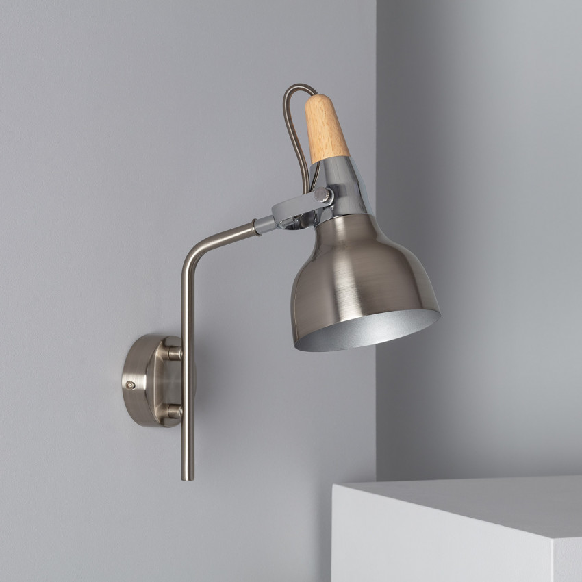 Adjustable Emer Wall Light in Silver (x1)