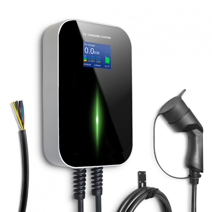 Fast Charge 22kW Electric Car Charger for Public Areas Type 2 Three Phase