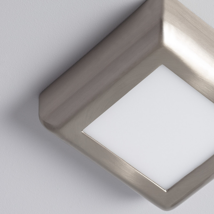 Silver Square Design 6W LED Surface Panel