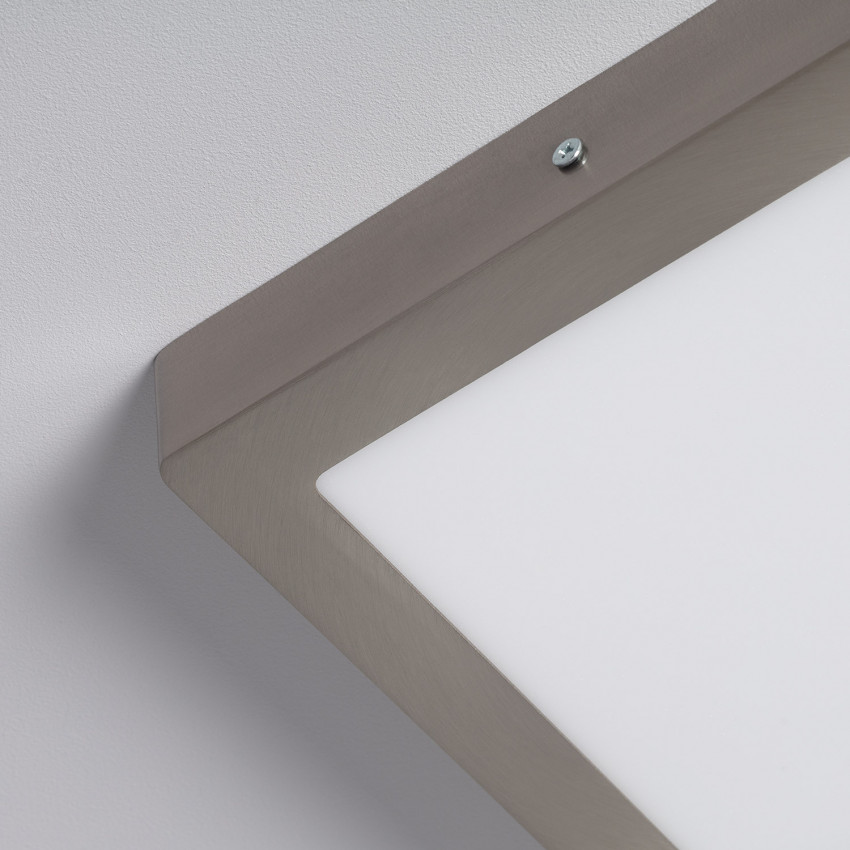 Silver Square 18W LED Surface Panel
