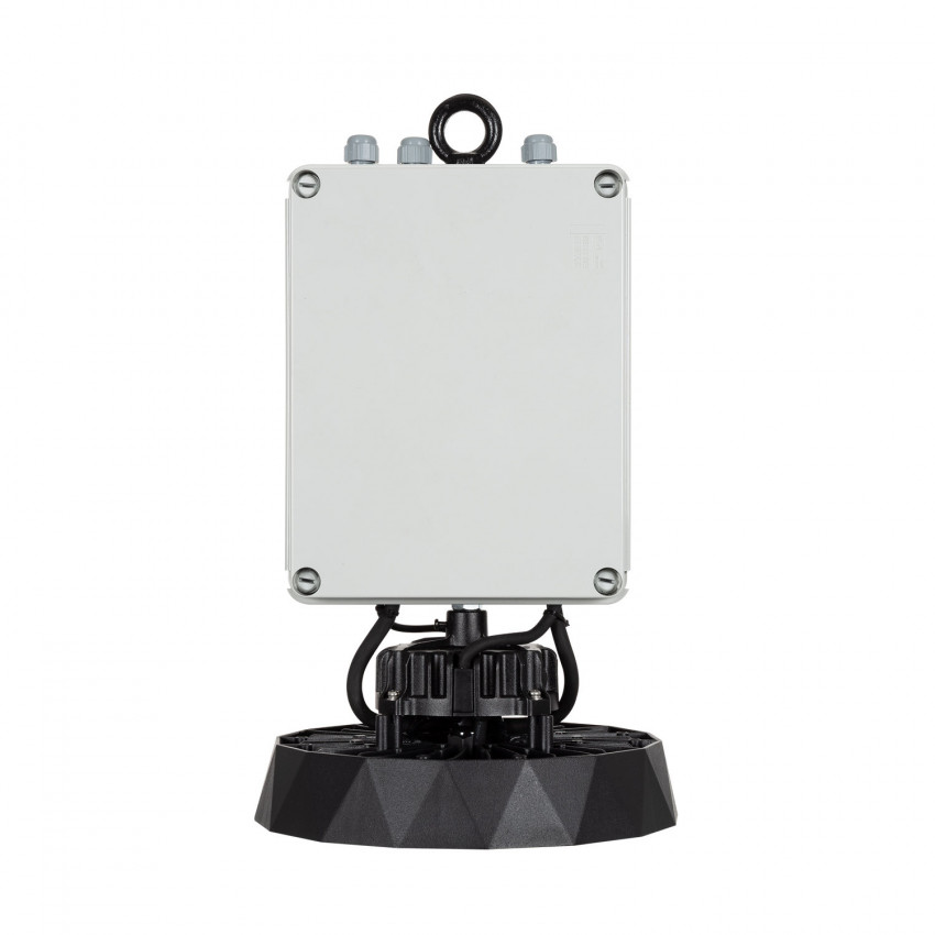 Campana LED UFO HBS SAMSUNG 150W 175lm/W 35-60-90º LIFUD Regulable No Flicker + Kit de Emergencia