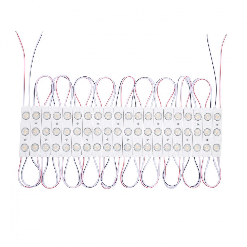 2.5m String of 20 LED Modules 24W IP65 24V DC for Advertising Signs