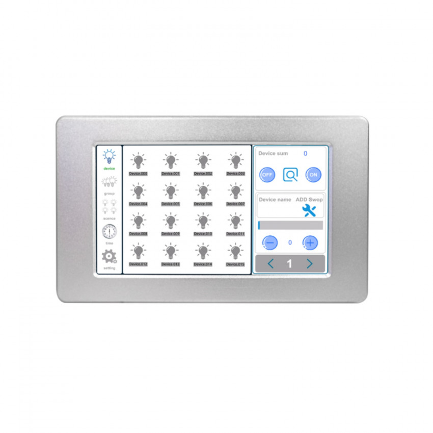 DALI Master Controller with Touch Screen