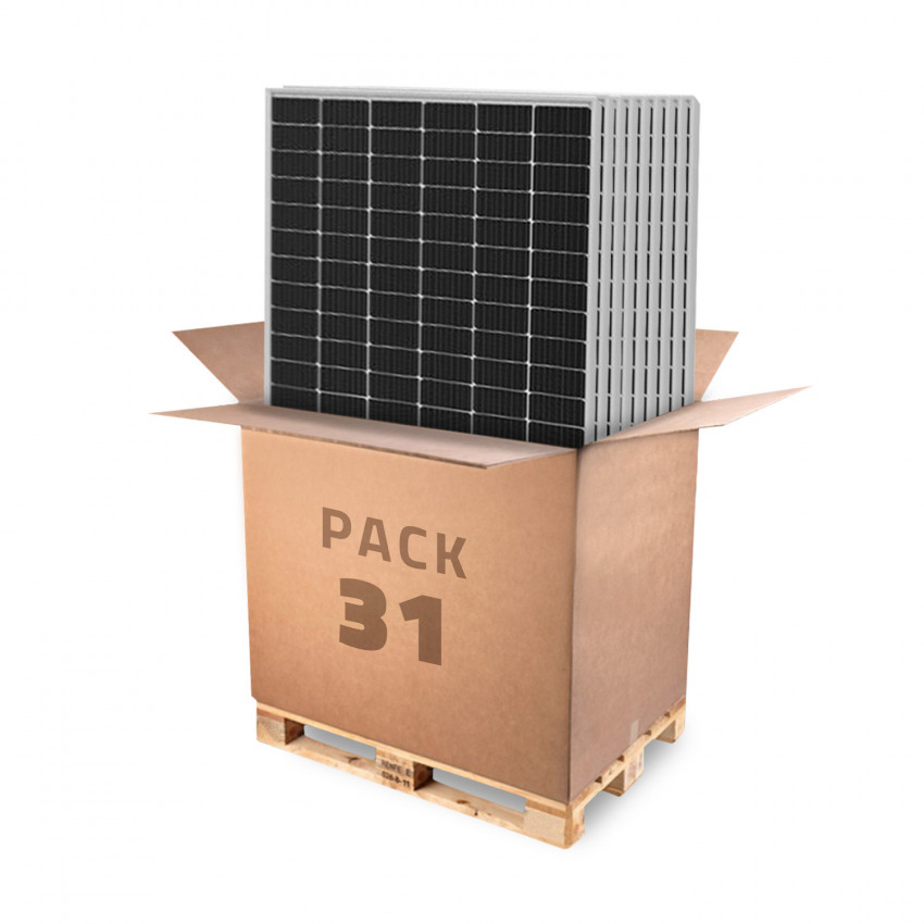 Pallet 31u SUNERGY Mars Series SUN 72M-H8 17,05 kW Monocrystalline Photovoltaic Solar Panel 550W 