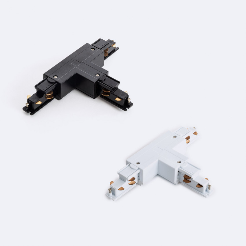 Left Side T Connector for Three Circuit DALI Track 