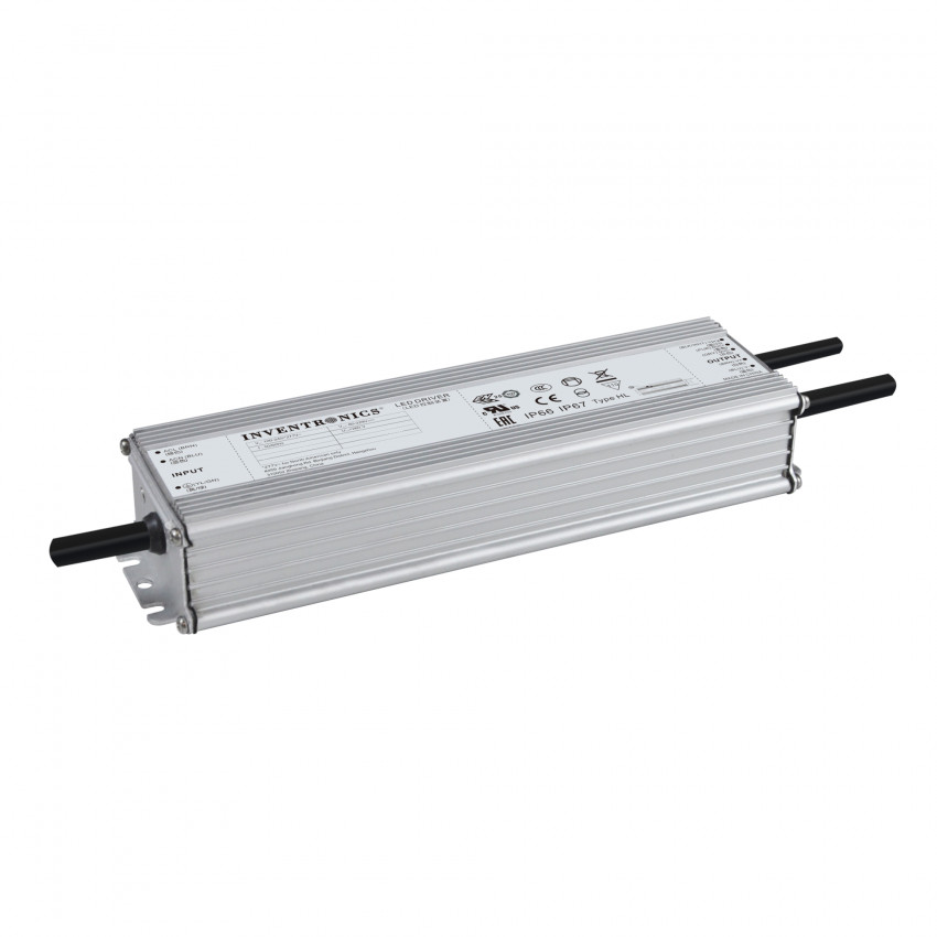 INVERTRONICS 1-10V Dimmable Driver IP66/IP67 220-240V Output 18-57VDC 4200-6700mA 240W EUM-240S670DG