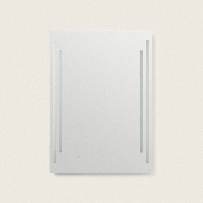 Taif Anti-Fog Bathroom Mirror with LED Light 70x50cm
